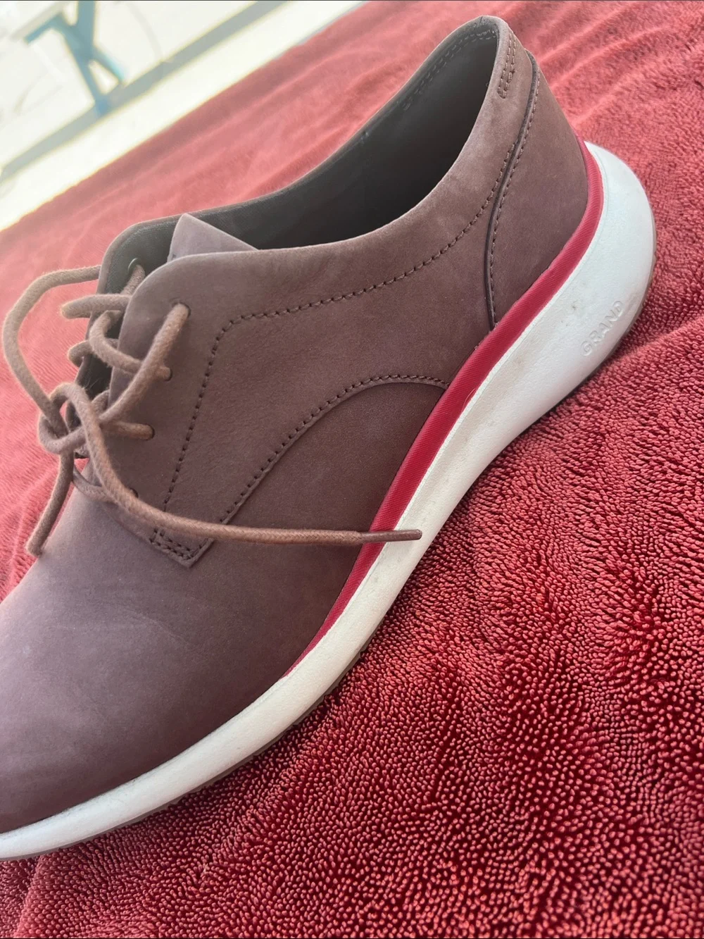 Cole Haan Grand GD Troy Plain OX Shoes Career Business Casual Brown 9 Men’s